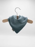 ♡ Dreieckstuch aus Musselin | Dusty Blue