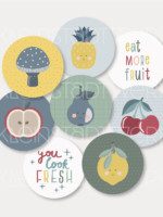 ♡ Digitale Datei Kletties | Freches Früchtchen | Set Grün [Digital]