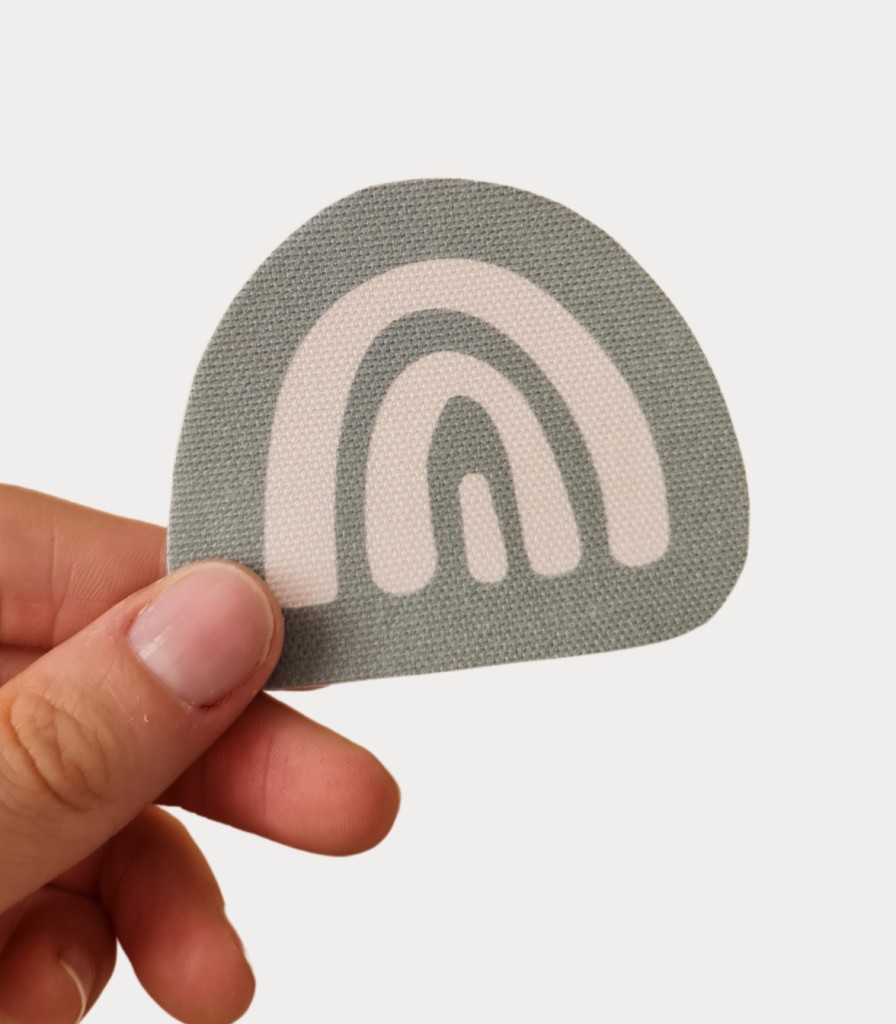 Aufnäher, Aufbügler aus Biobaumwolle